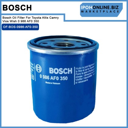 Bosch Oil Filter For Toyota Altis Camry Vios Wish 0 986 AF0 350